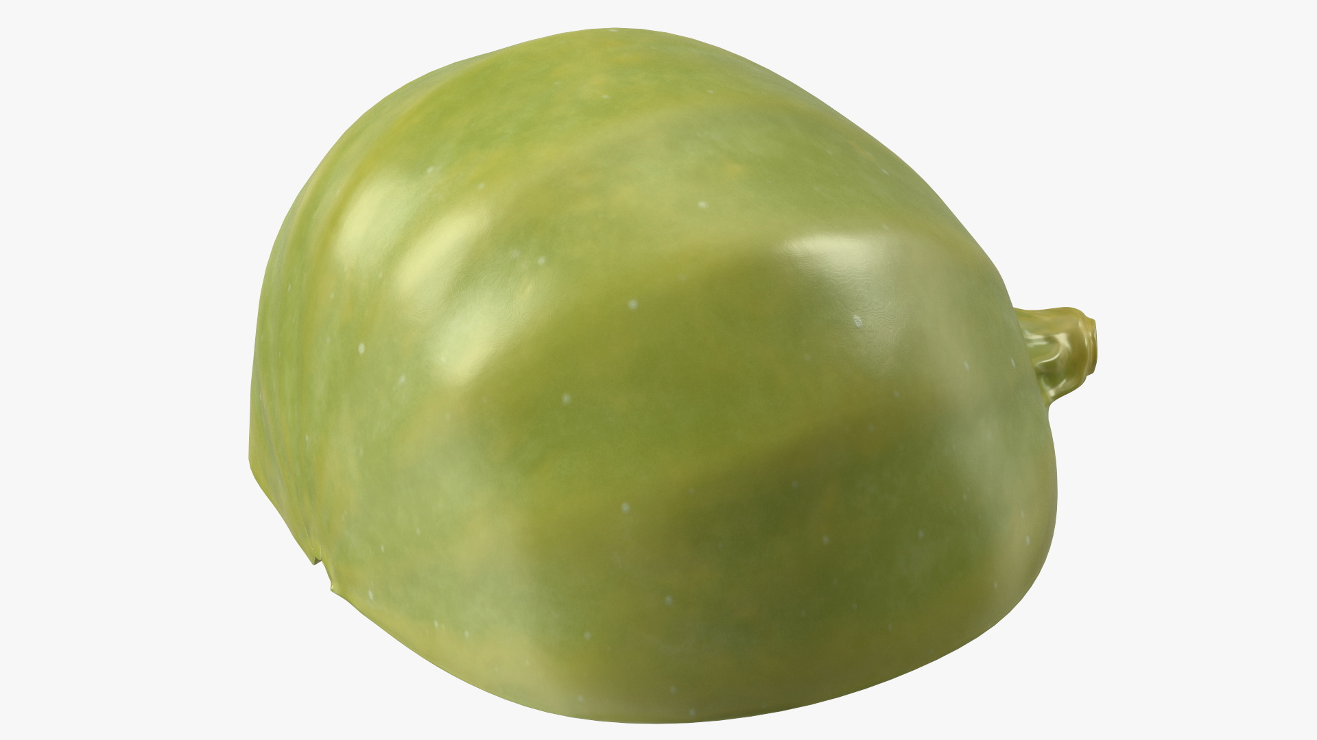 3D Ficus Carica Green Half model