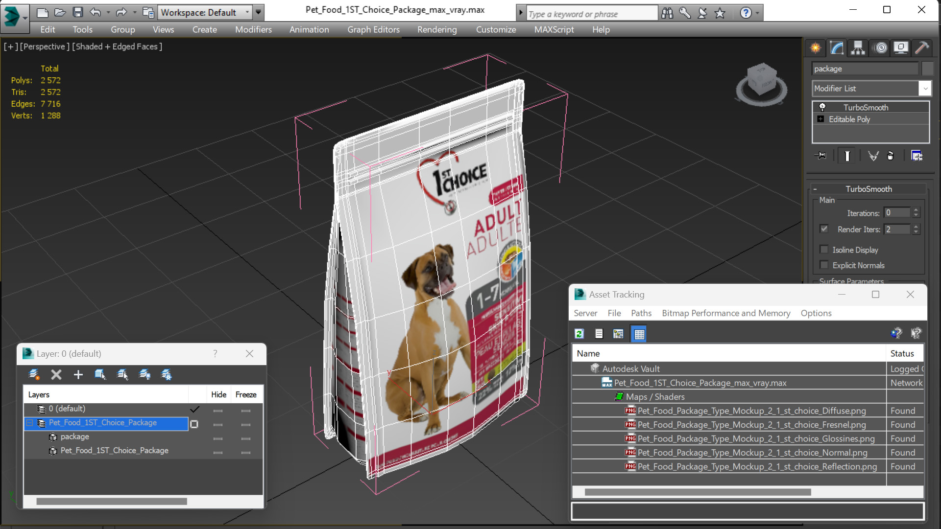 Pet Food 1ST Choice Package 3D