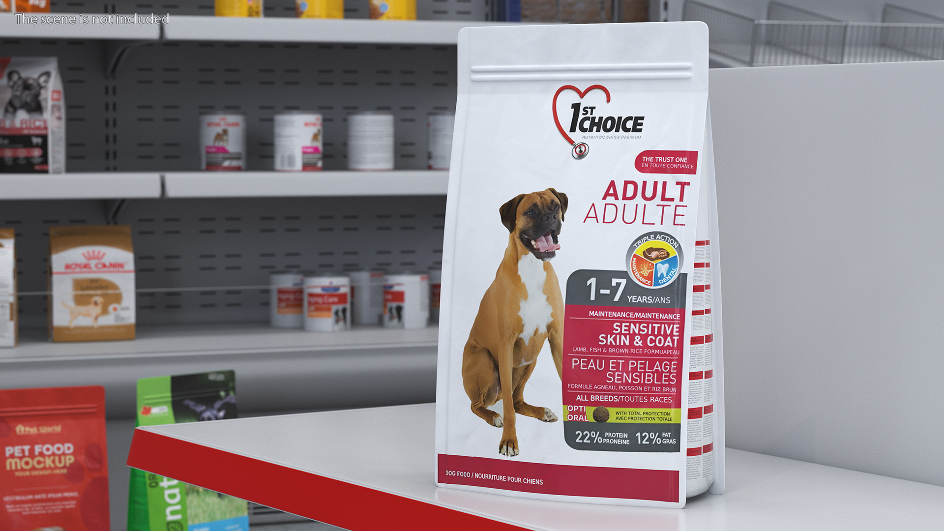 Pet Food 1ST Choice Package 3D
