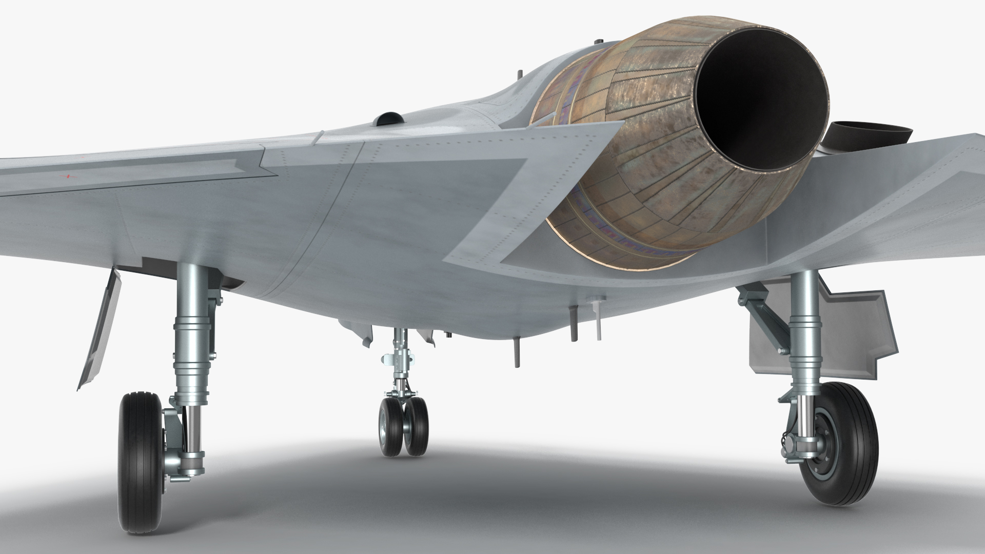 3D model Russian Heavy Strike Unmanned Bomber S-70 Okhotnik