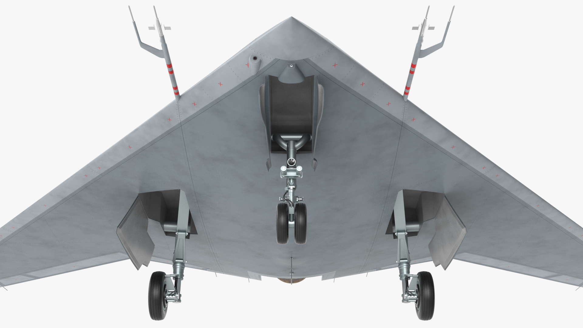 3D model Russian Heavy Strike Unmanned Bomber S-70 Okhotnik