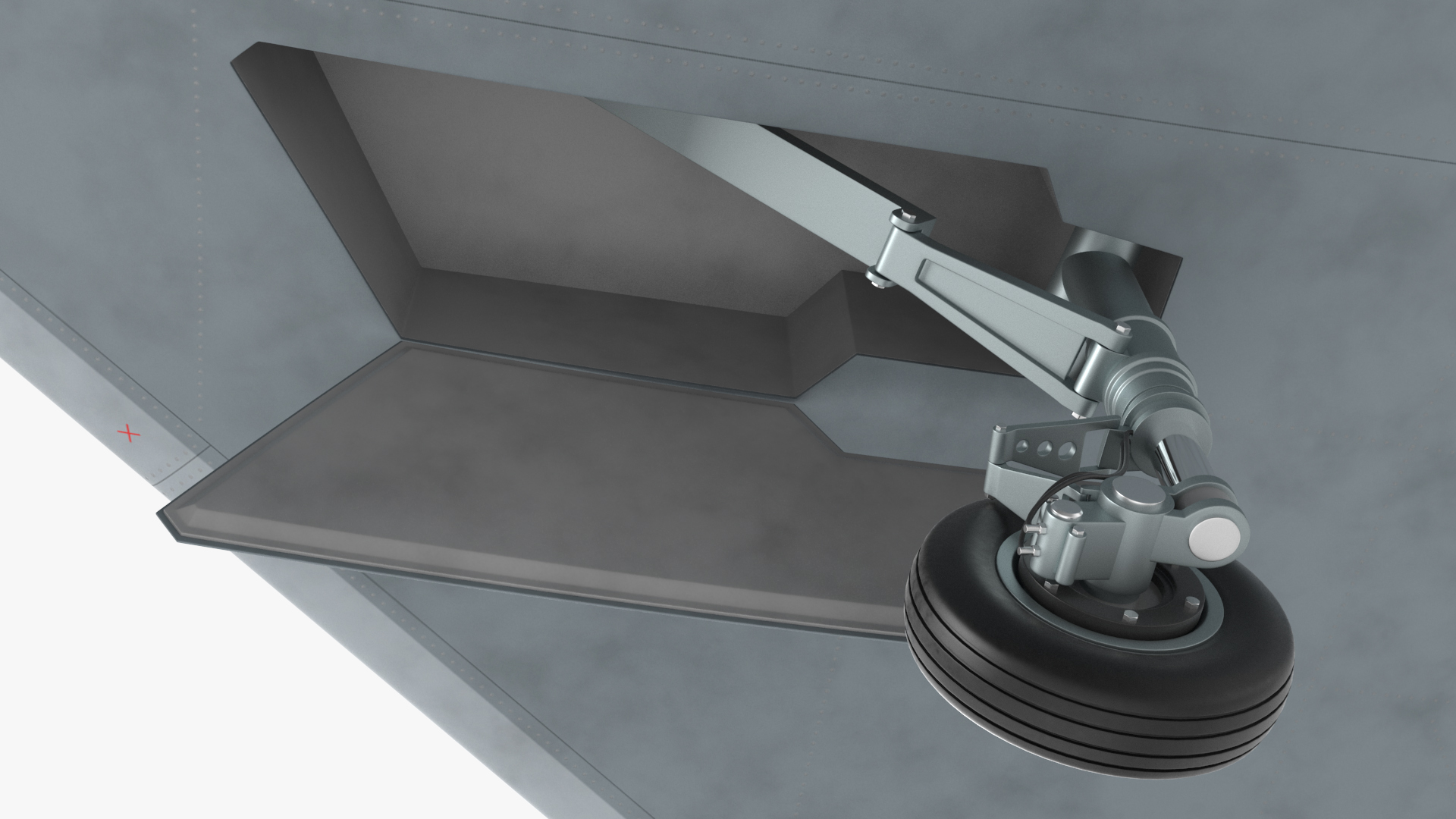 3D model Russian Heavy Strike Unmanned Bomber S-70 Okhotnik