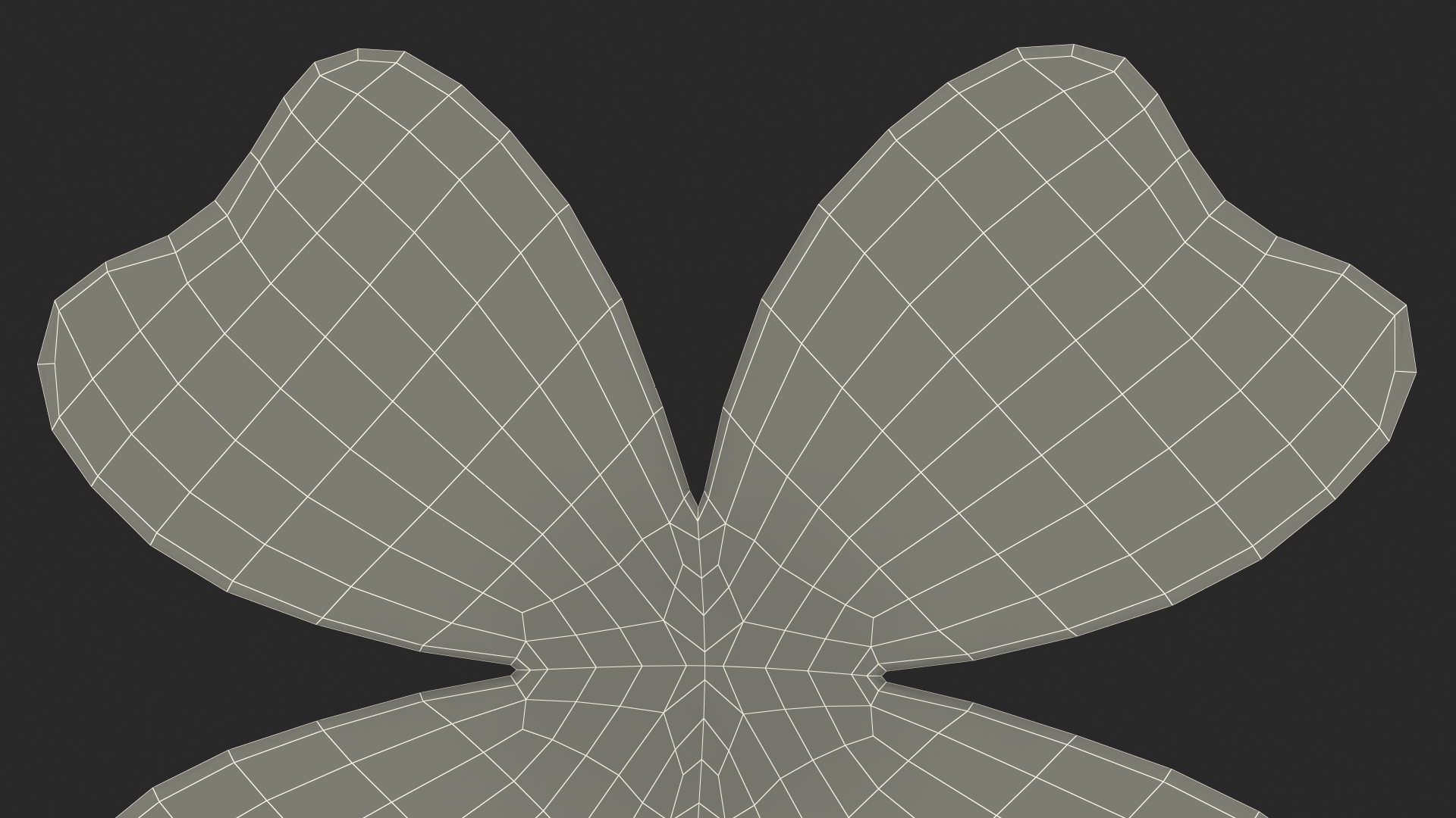 Four Leaf Clover Emoji 3D