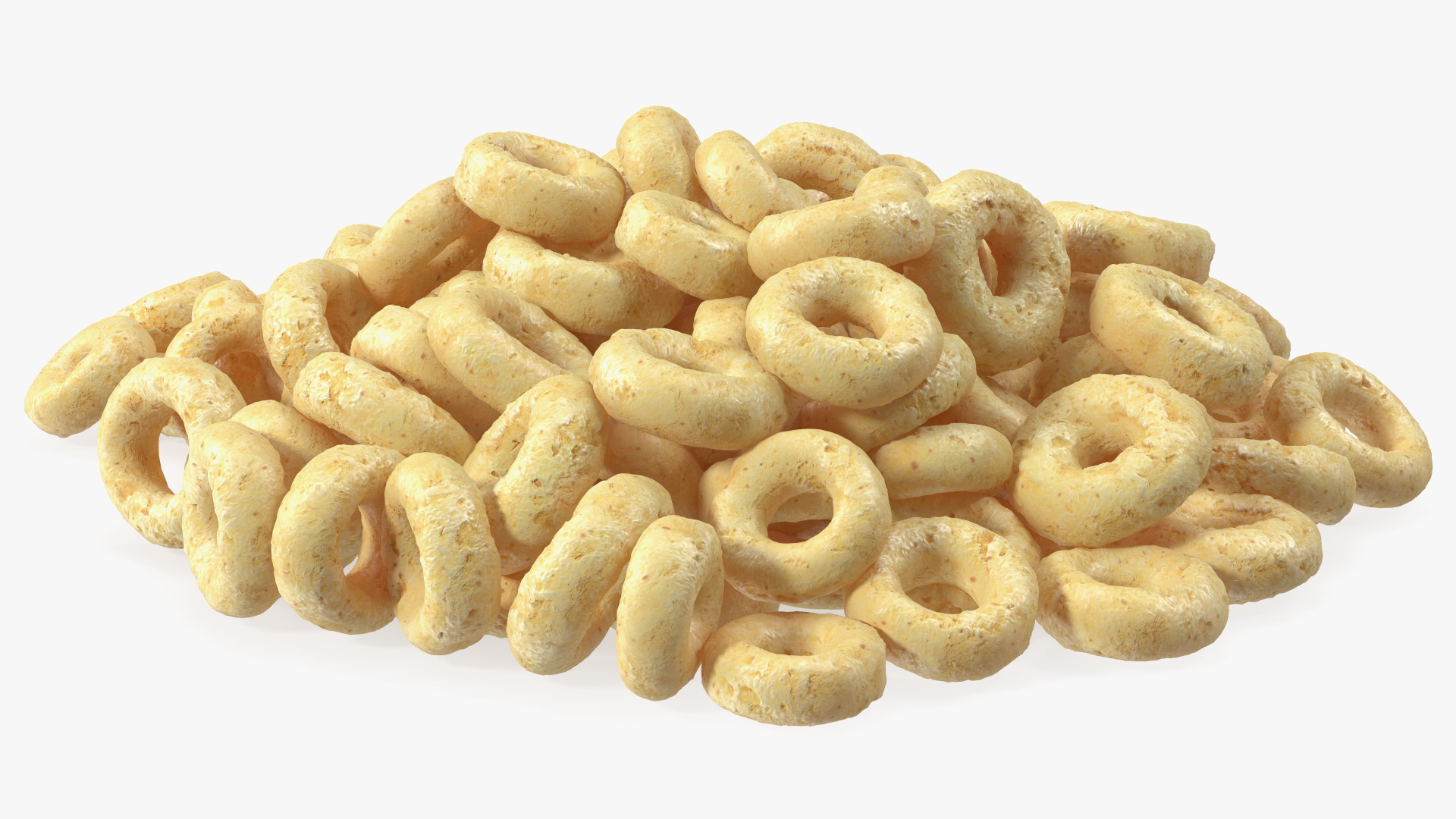 3D Oats Cereals Rings model