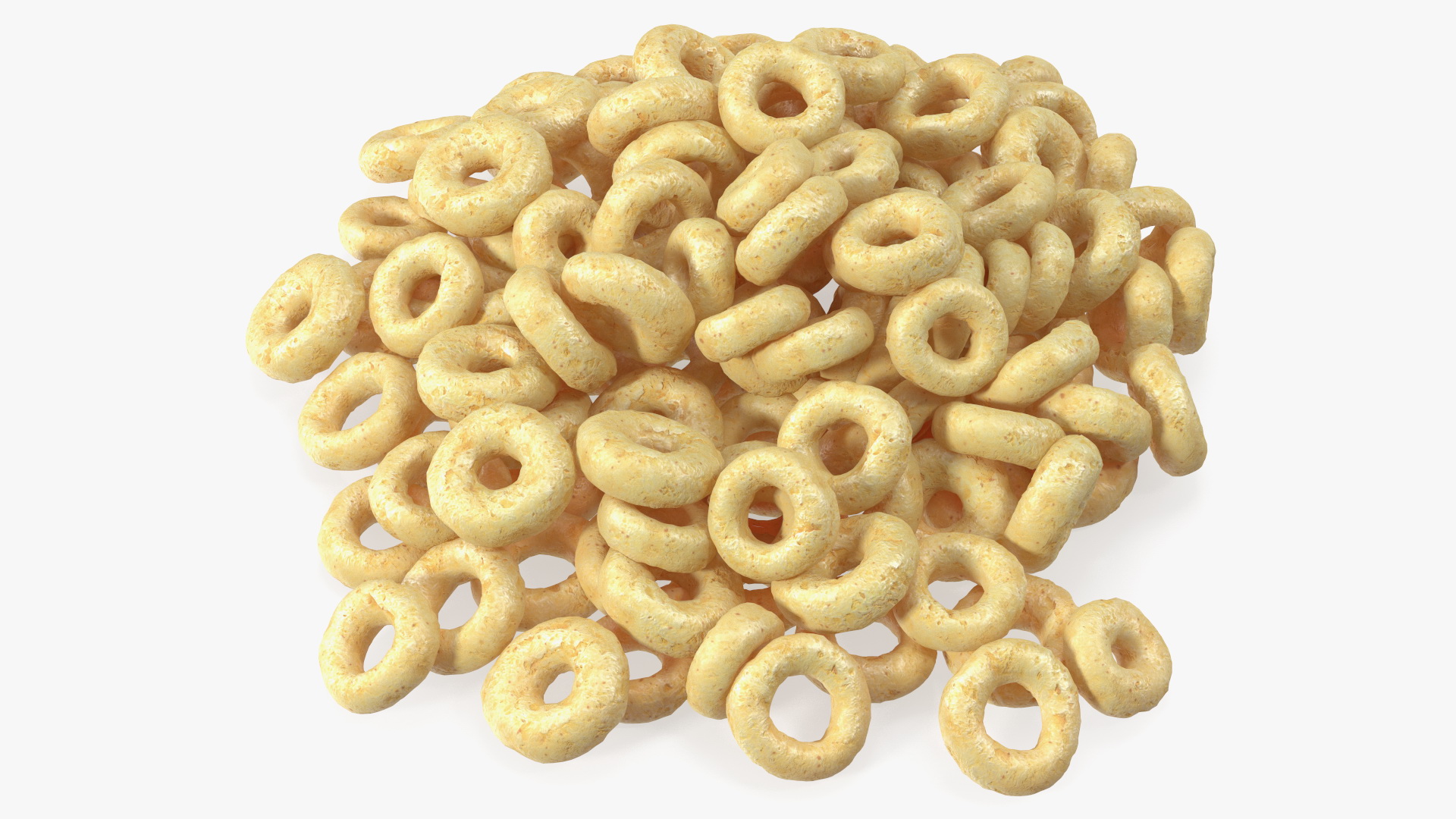 3D Oats Cereals Rings model