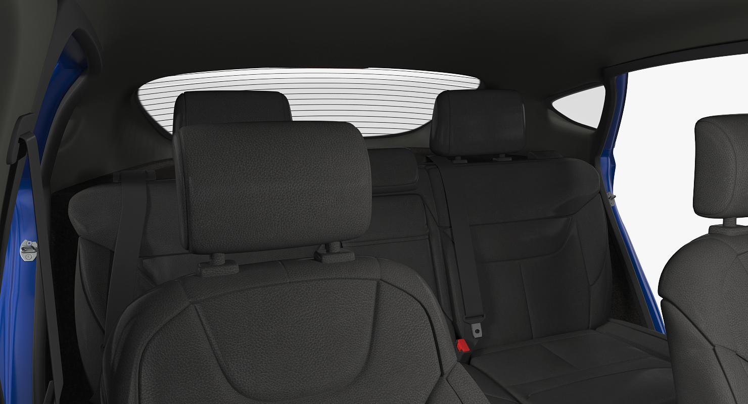 3D model Ford Focus Hatchback 2015