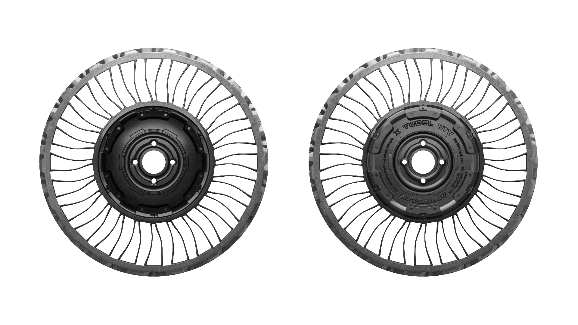 3D Airless Tire for UTVs Michelin X Tweel model