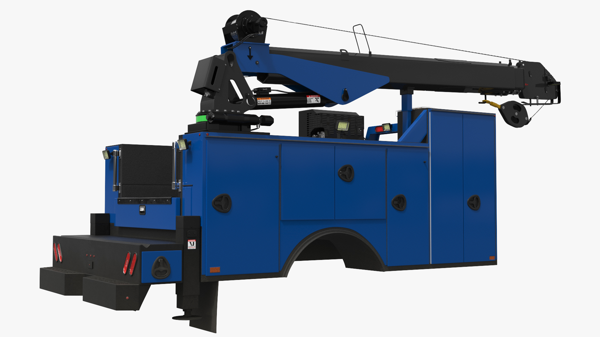 Truck Module Telescopic Boom Service Crane - view 5