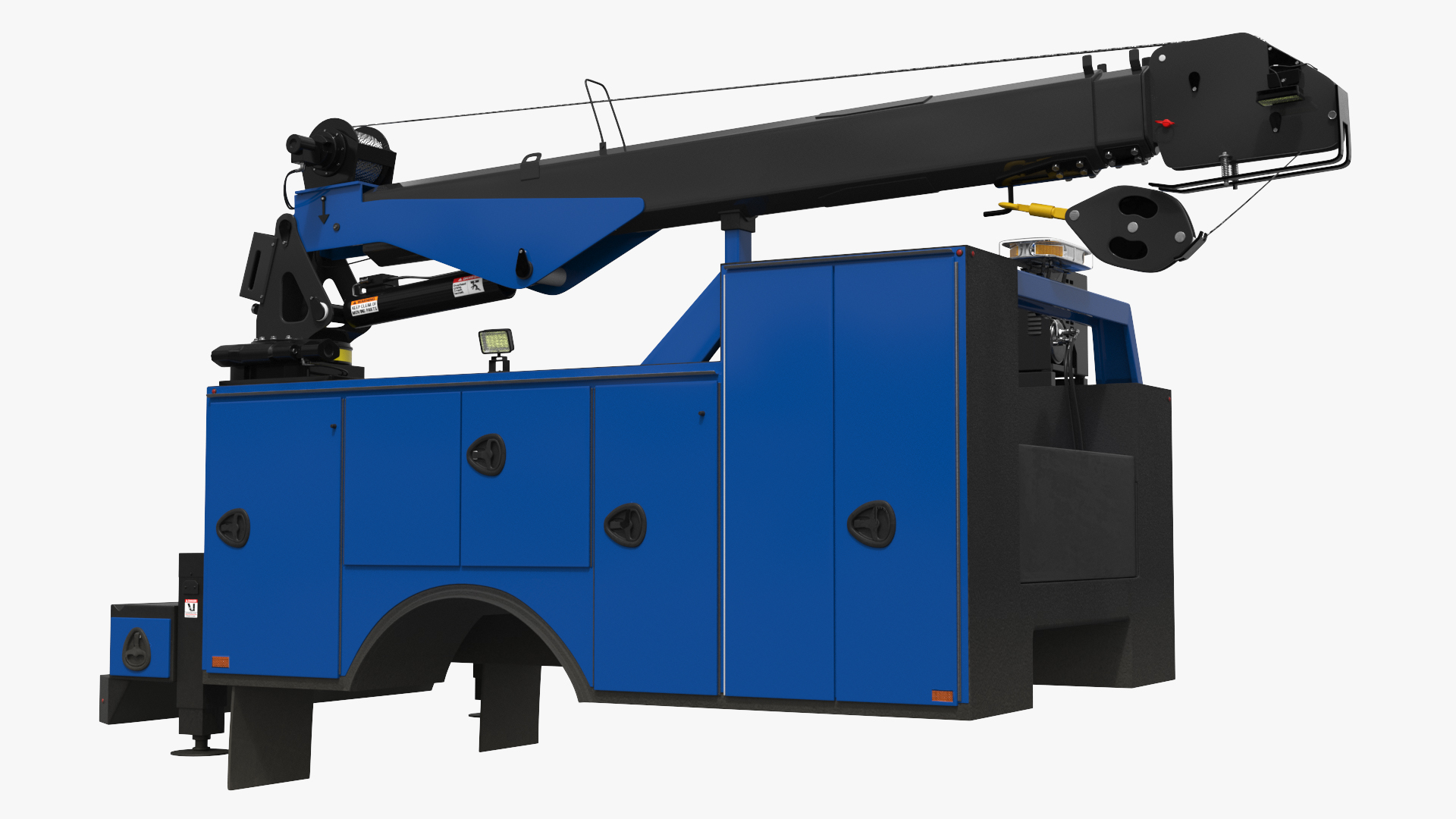 Truck Module Telescopic Boom Service Crane - view 2