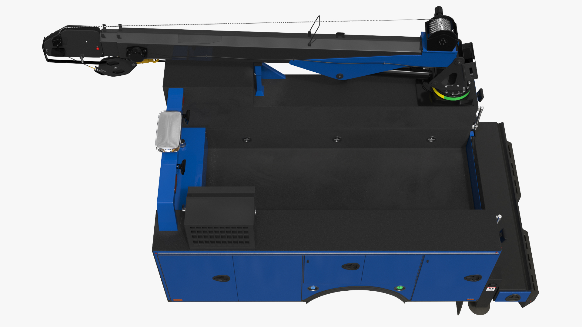 Truck Module Telescopic Boom Service Crane - view 6