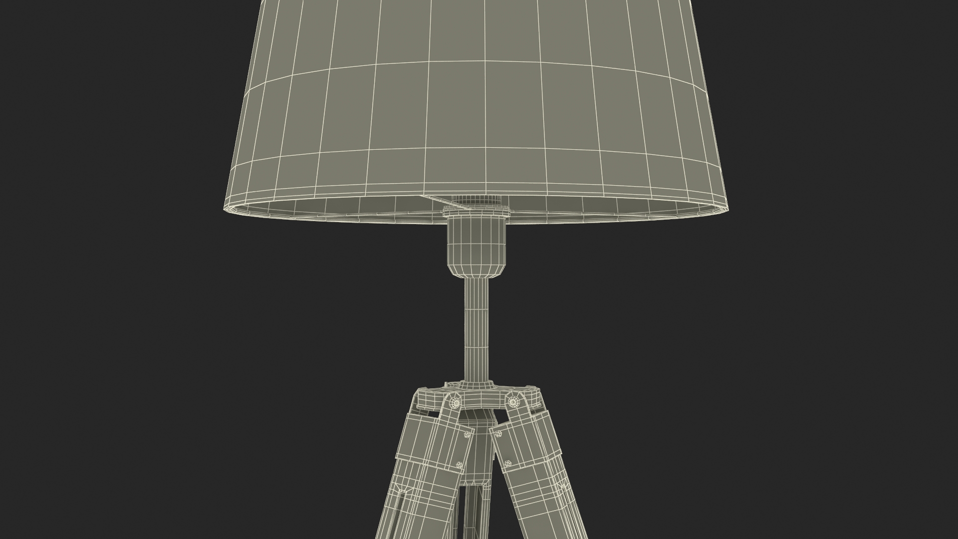 Tripod Floor Lamp 3D