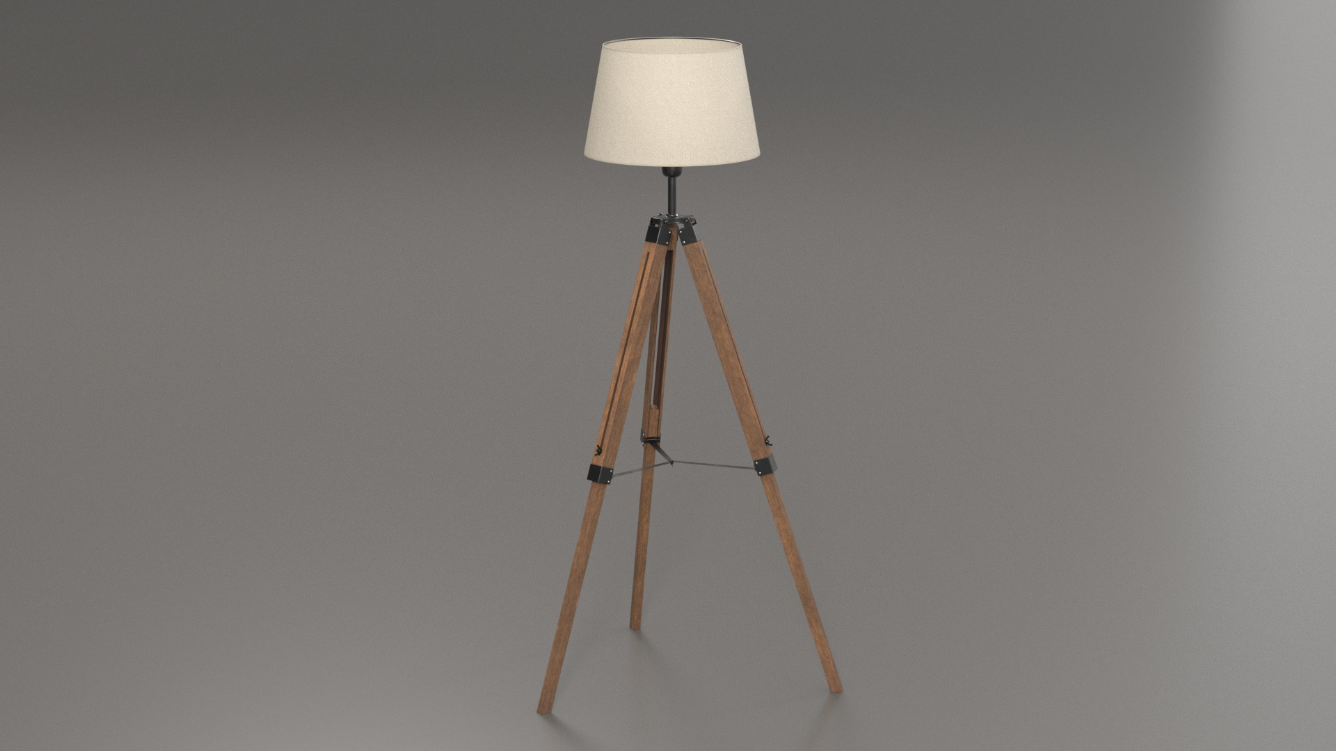 Tripod Floor Lamp 3D