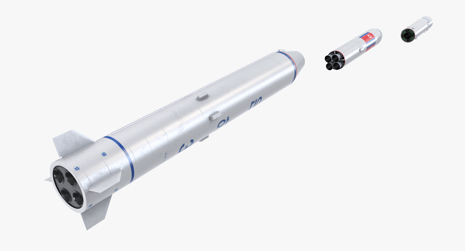 Taepodong 2 North Korean Ballistic Missile 3D