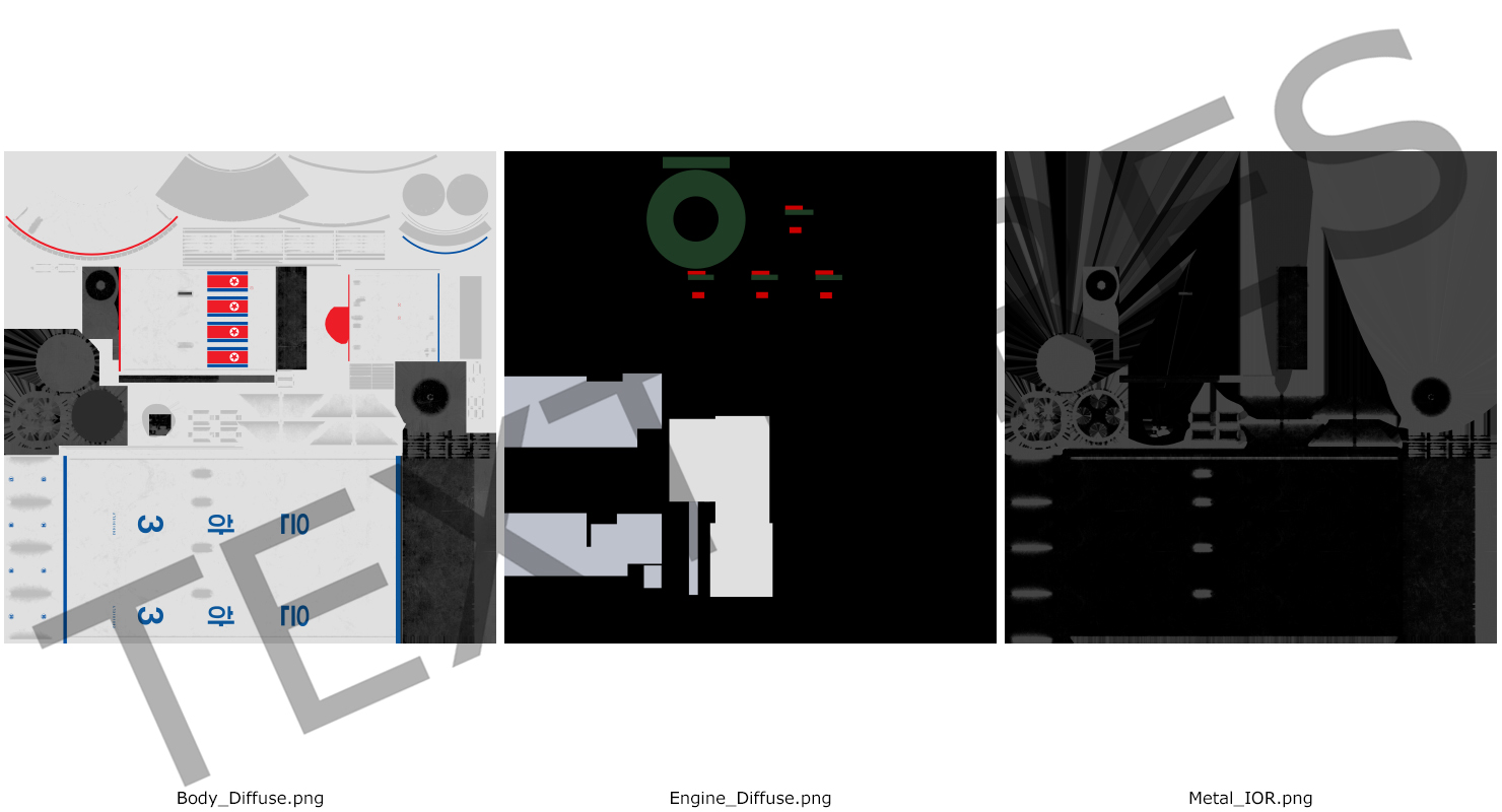 Taepodong 2 North Korean Ballistic Missile 3D