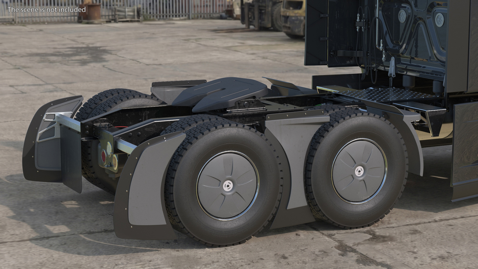Heavy Duty Truck Wheel Set with Dual Tires - view 4