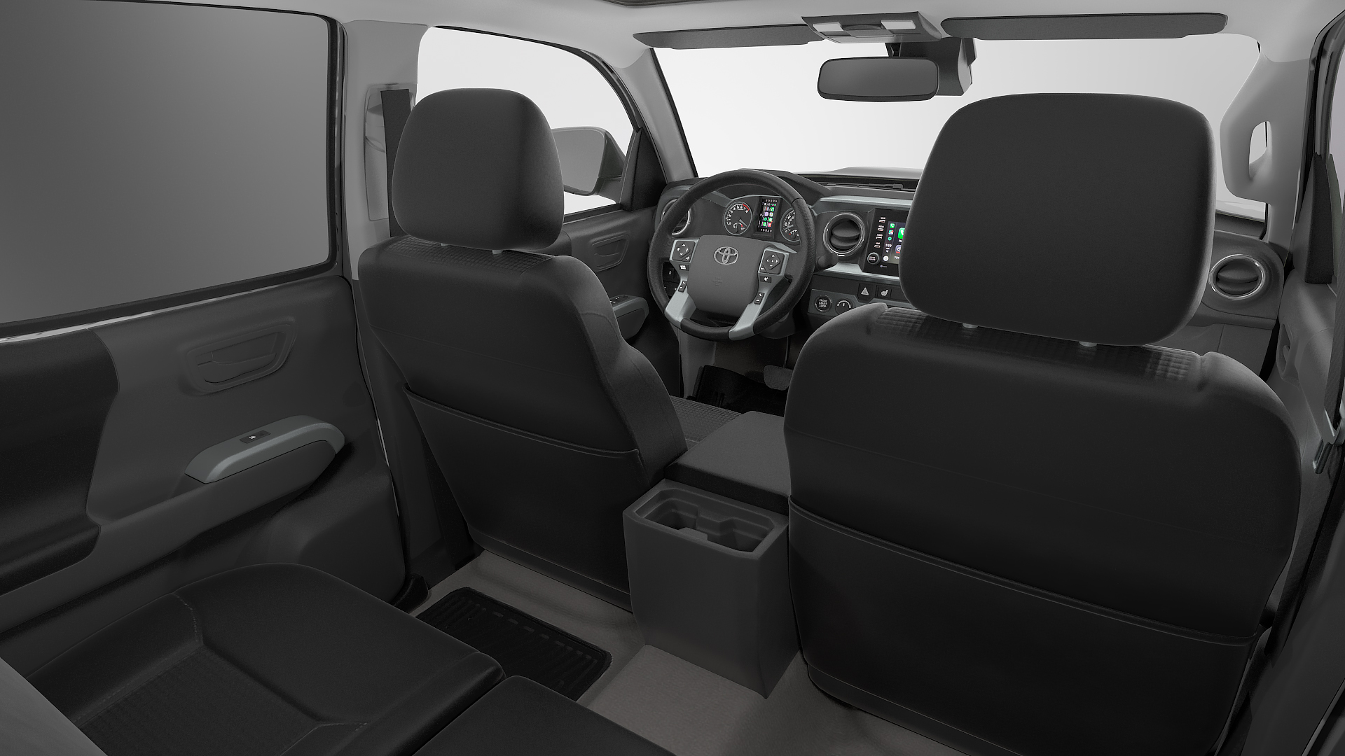 Toyota Tacoma TRD Off Road Gray Camouflage 2021 3D