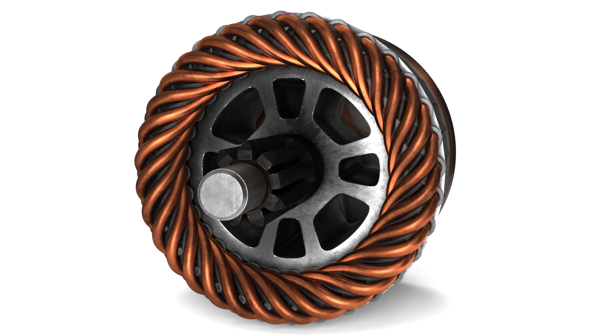 Old Starter Rotor 3D