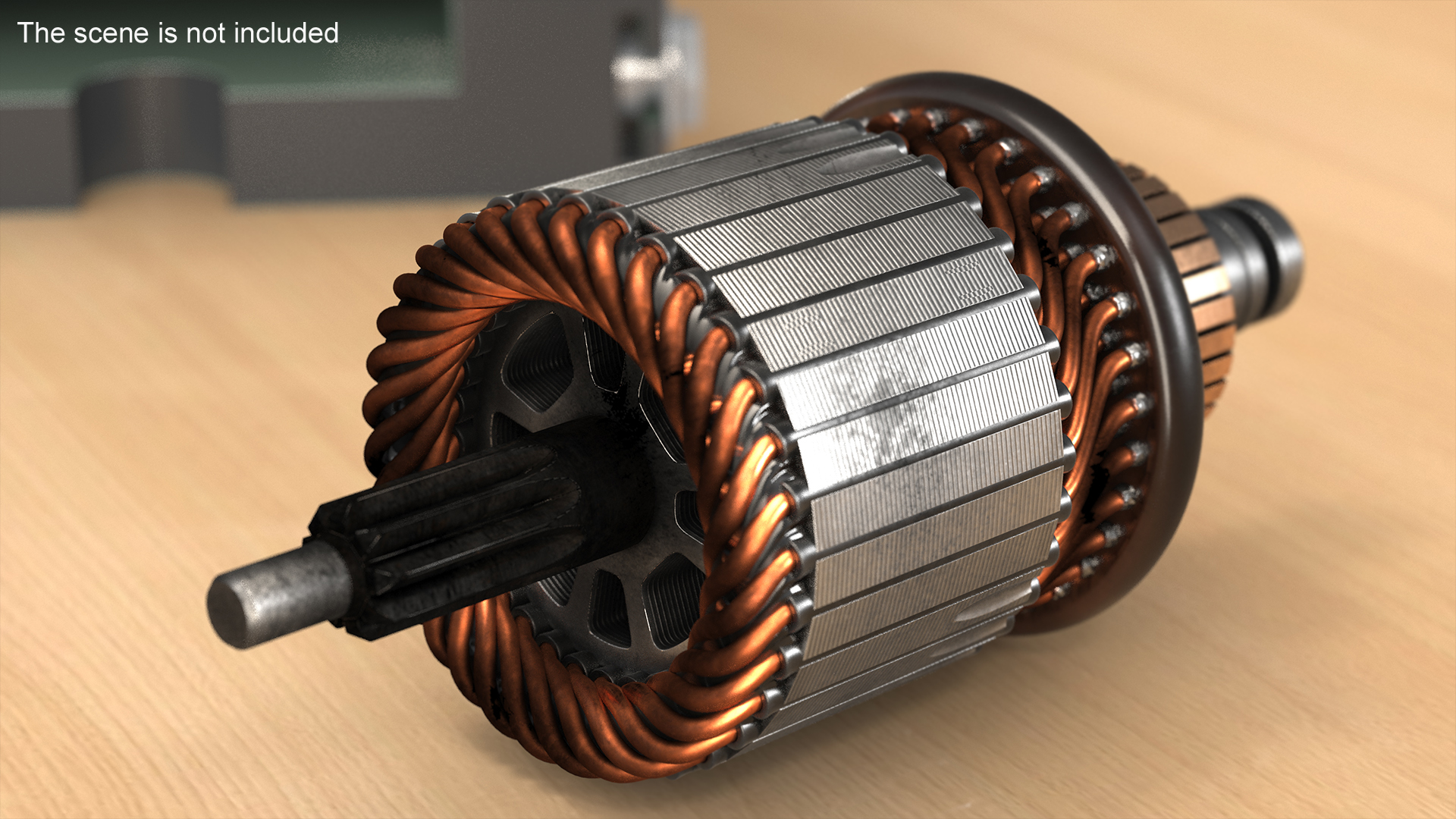 Old Starter Rotor 3D