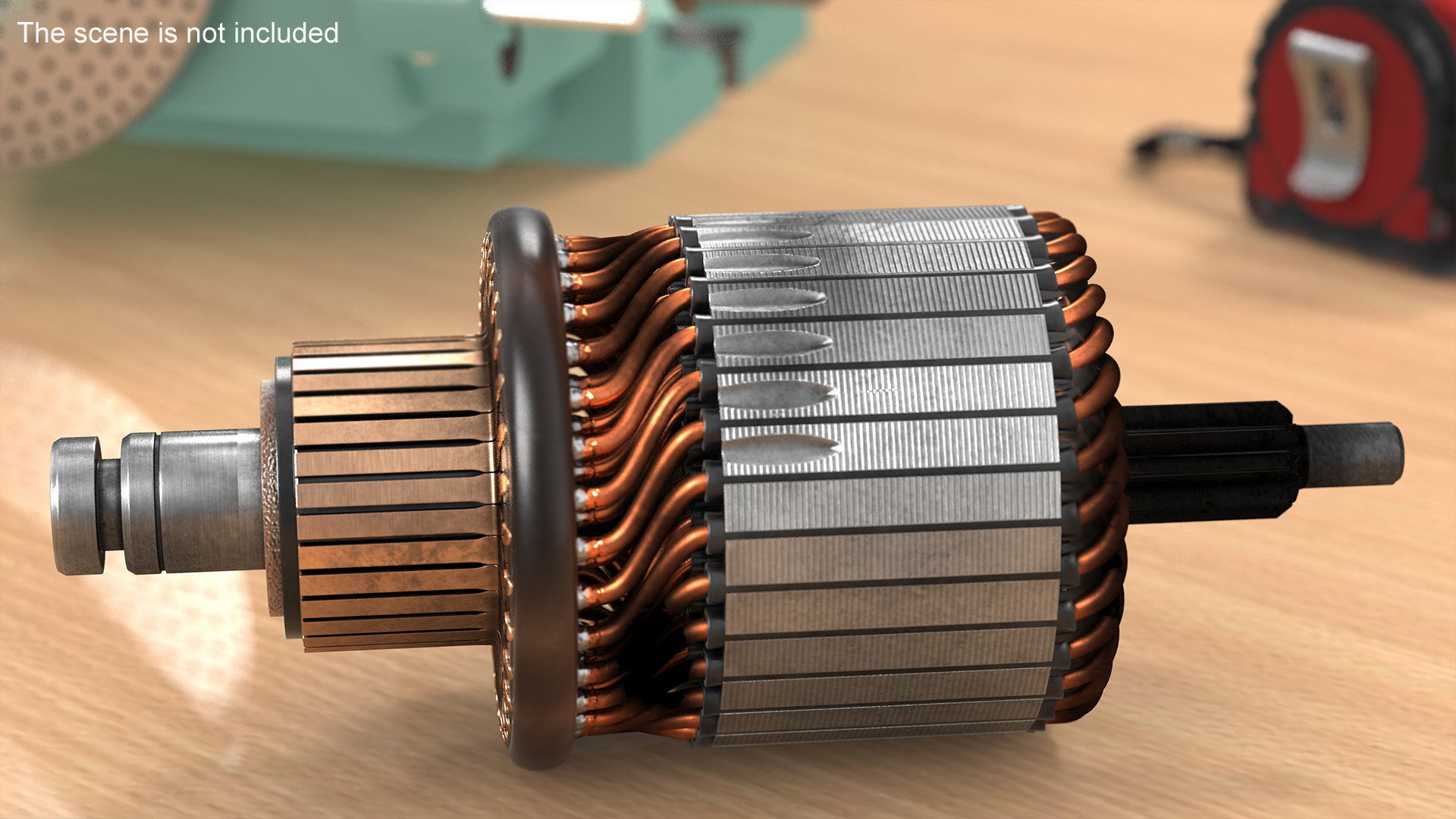Old Starter Rotor 3D