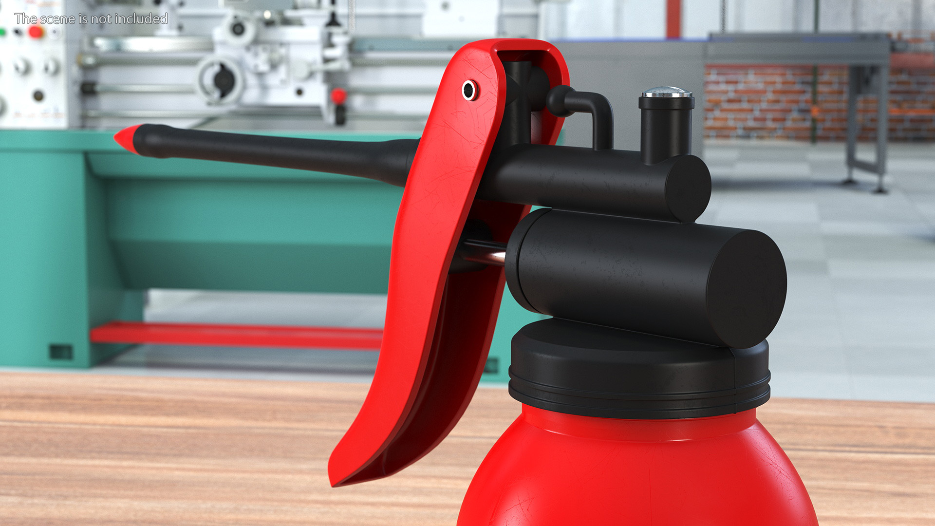 Oil Can Squirt Pump 3D model