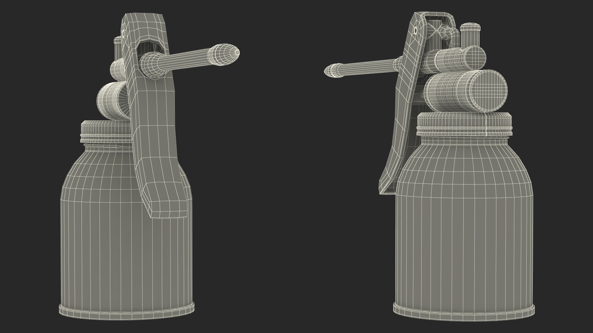 Oil Can Squirt Pump 3D model