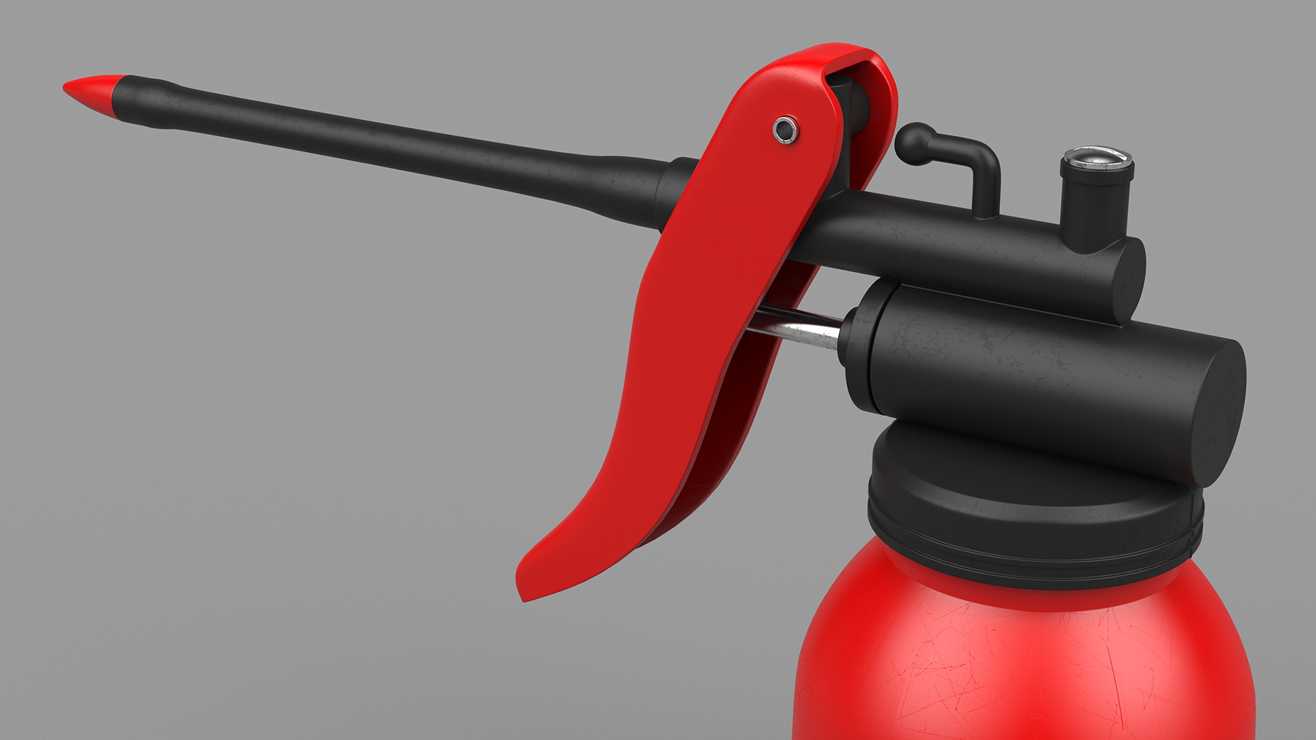 Oil Can Squirt Pump 3D model