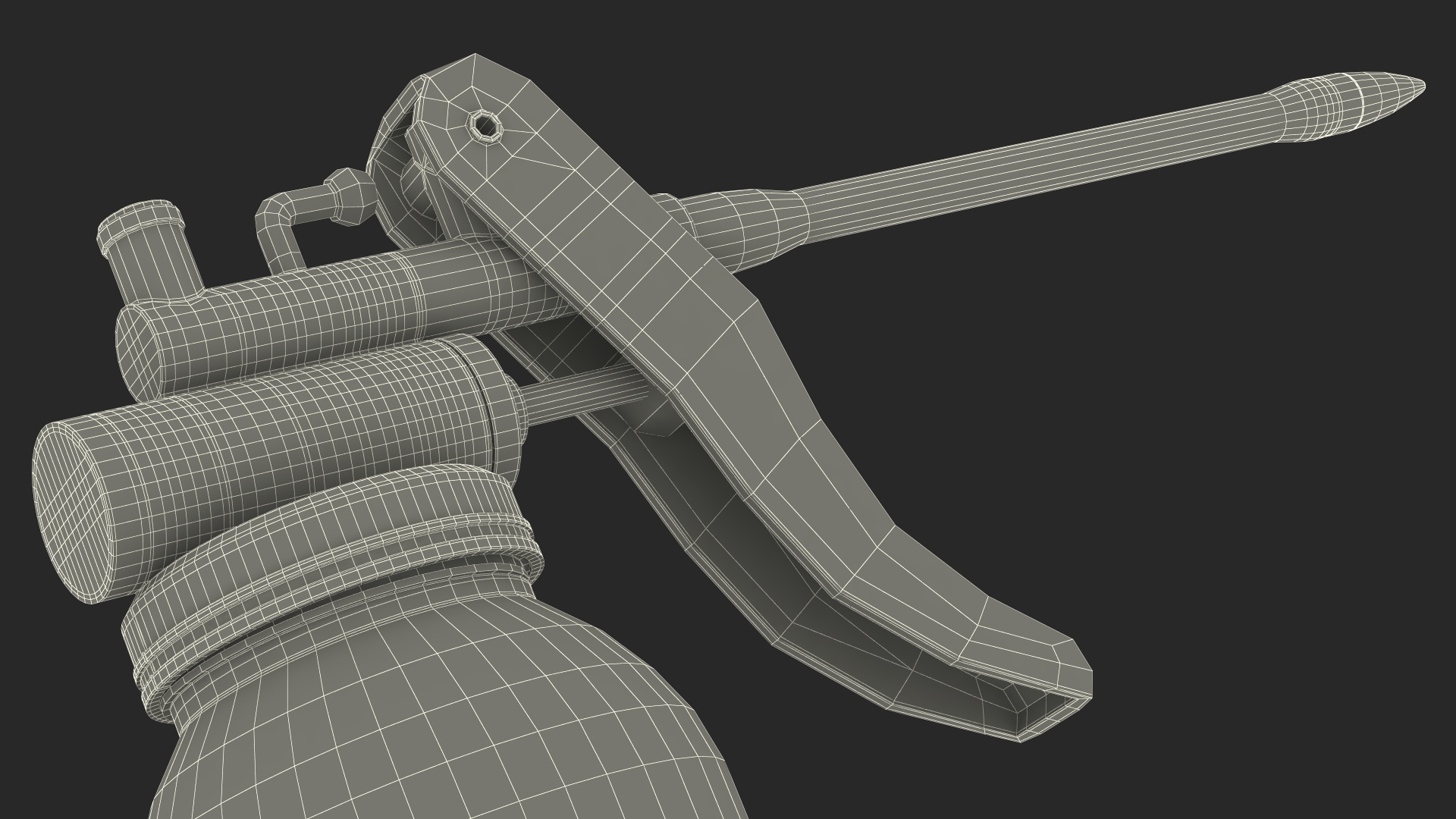Oil Can Squirt Pump 3D model