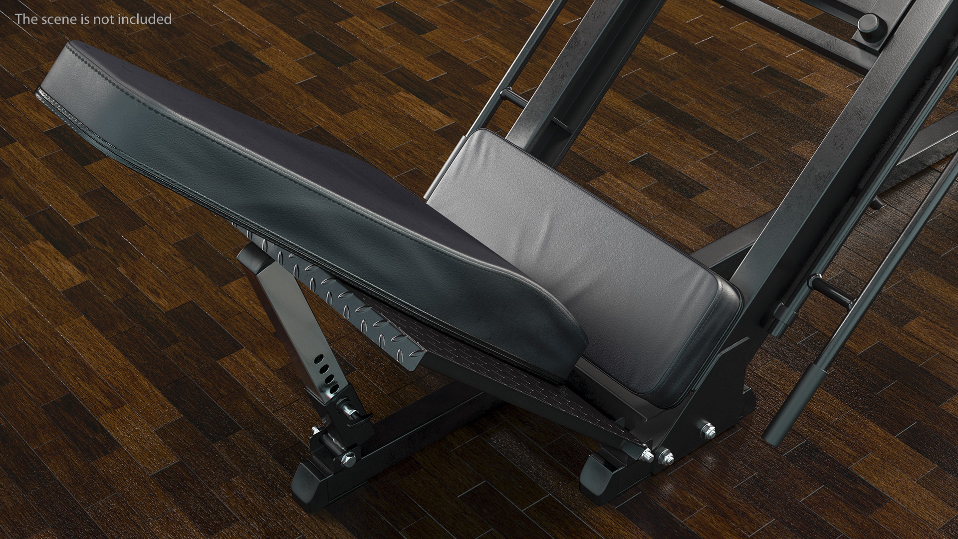 Leg Press and Hack Squat Machine 3D