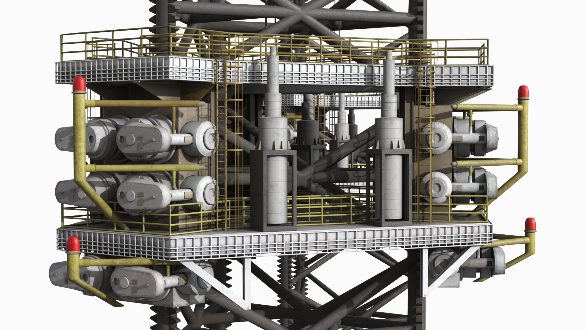 Offshore Jack Up Rig Support Legs - view 7