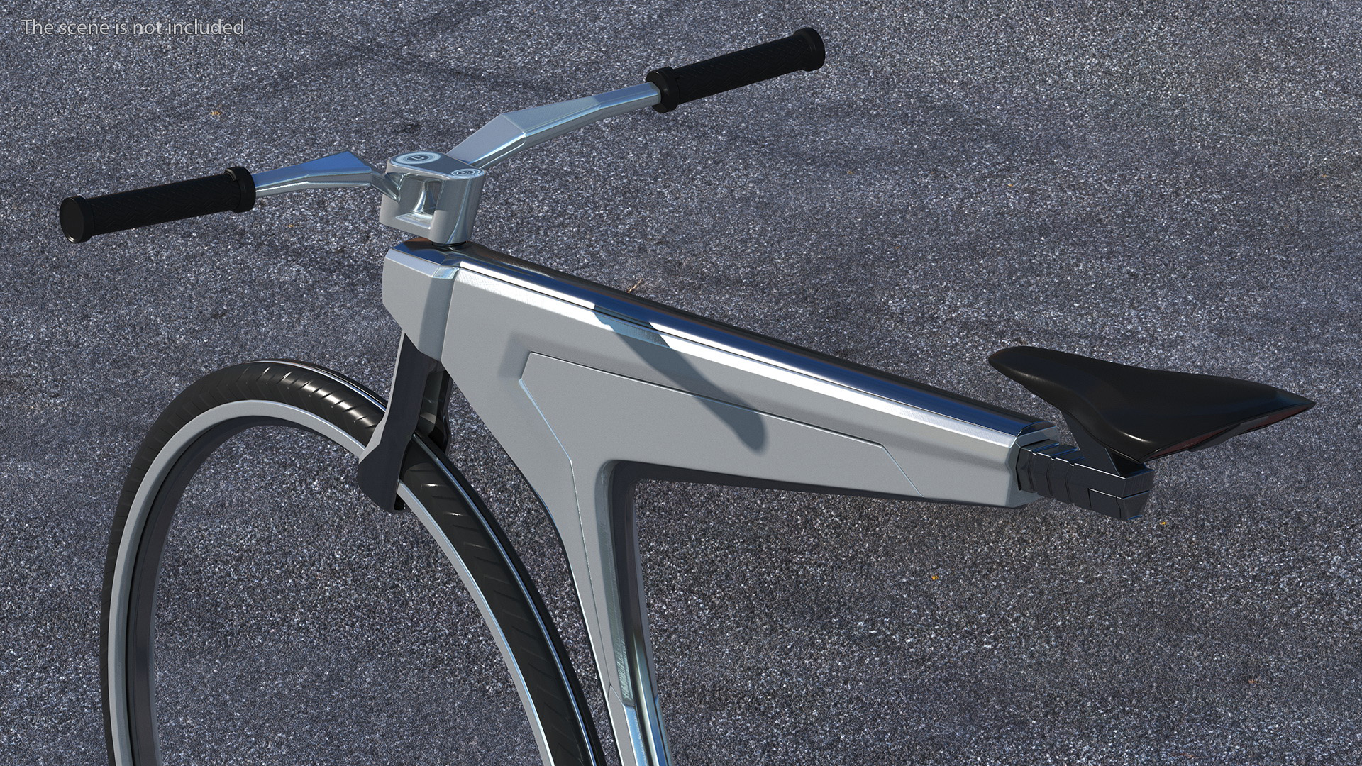 Futuristic Electric Bicycle 3D