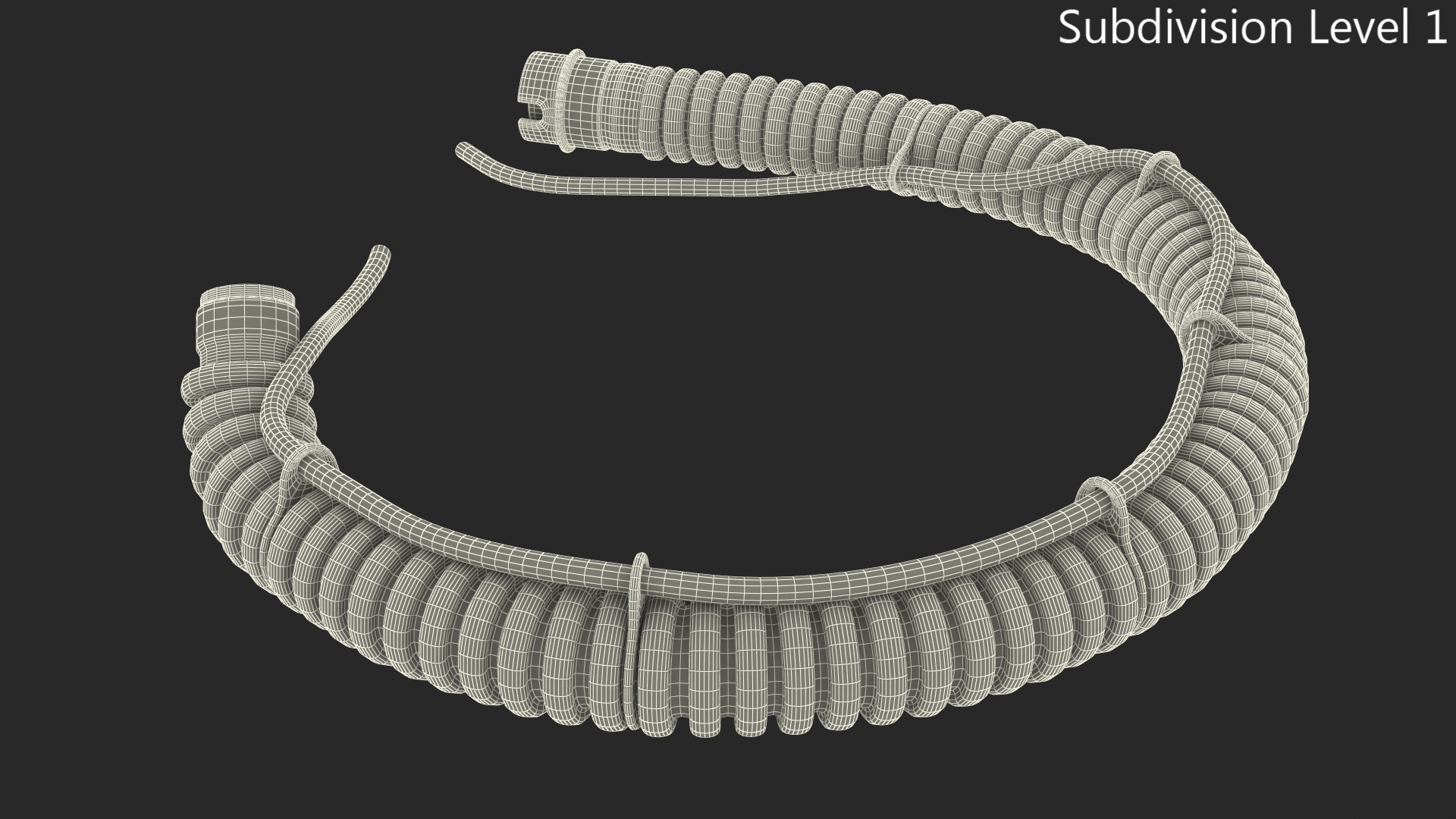3D Helmet Vent Hose