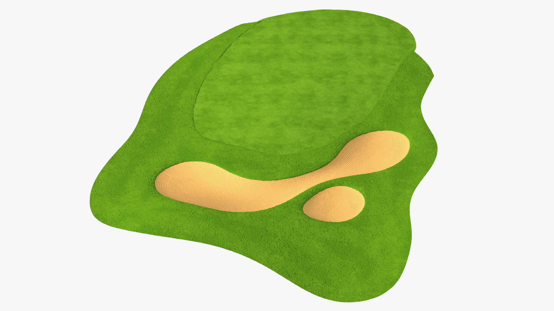 3D model Golf Course Sand Pit