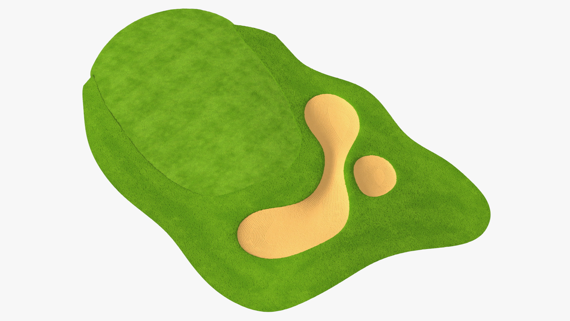 3D model Golf Course Sand Pit