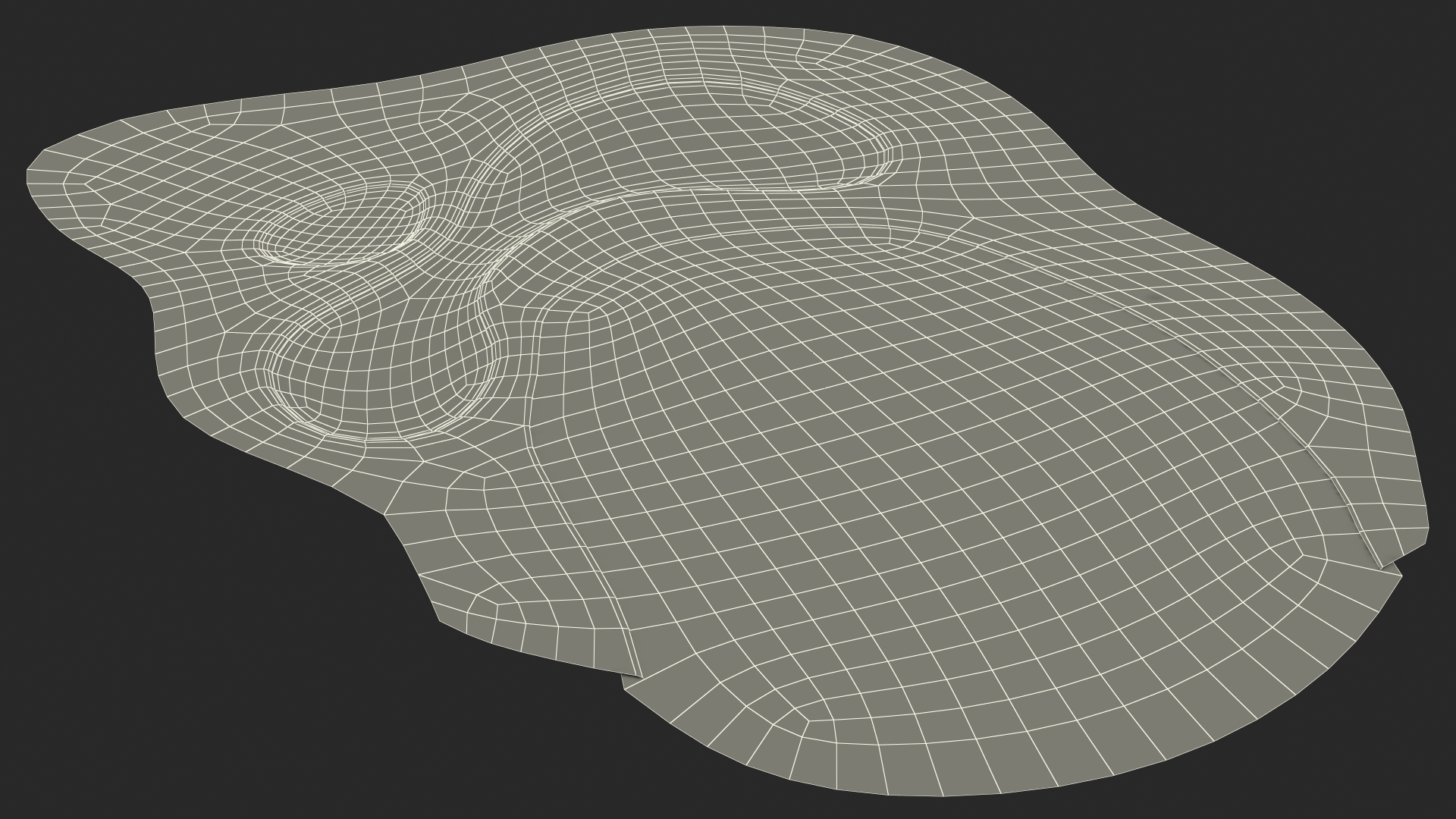 3D model Golf Course Sand Pit