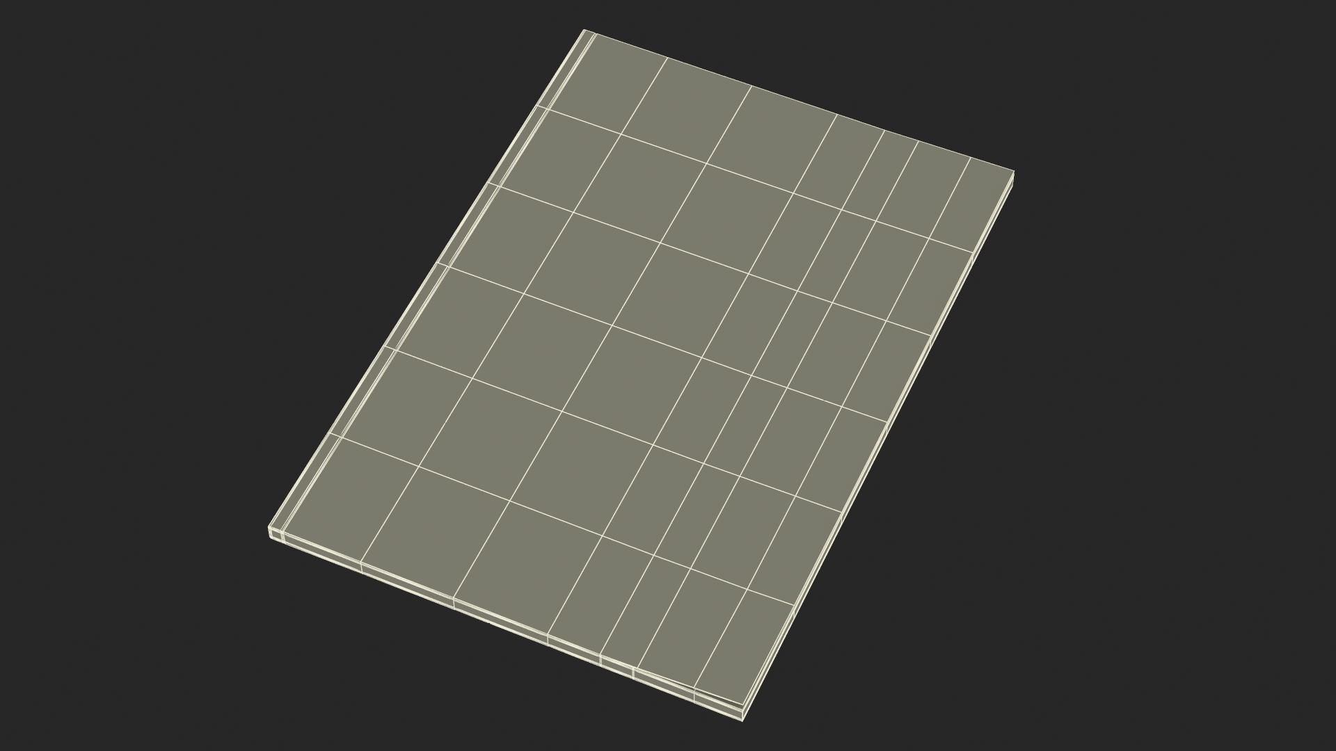Interior Magazine Mockup 3D model