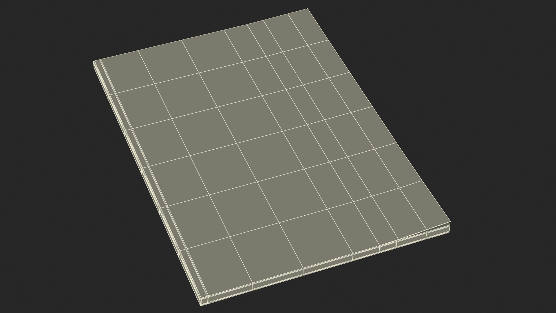 Interior Magazine Mockup 3D model