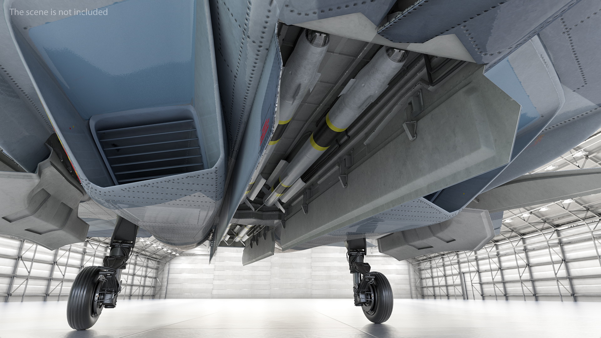 3D Stealth Multirole Fighter SU 57 Rigged model