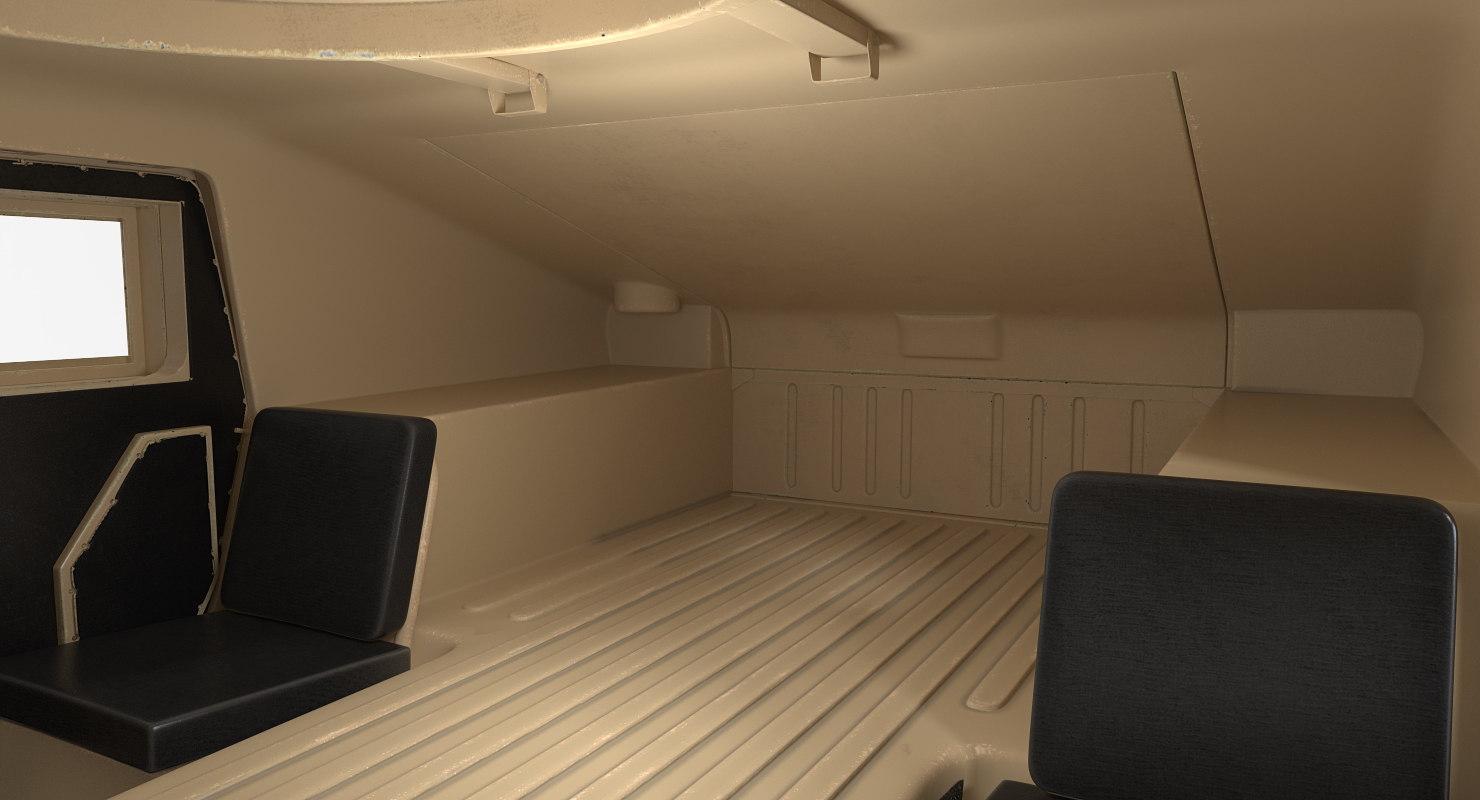 Humvee M1151 Desert 3D model