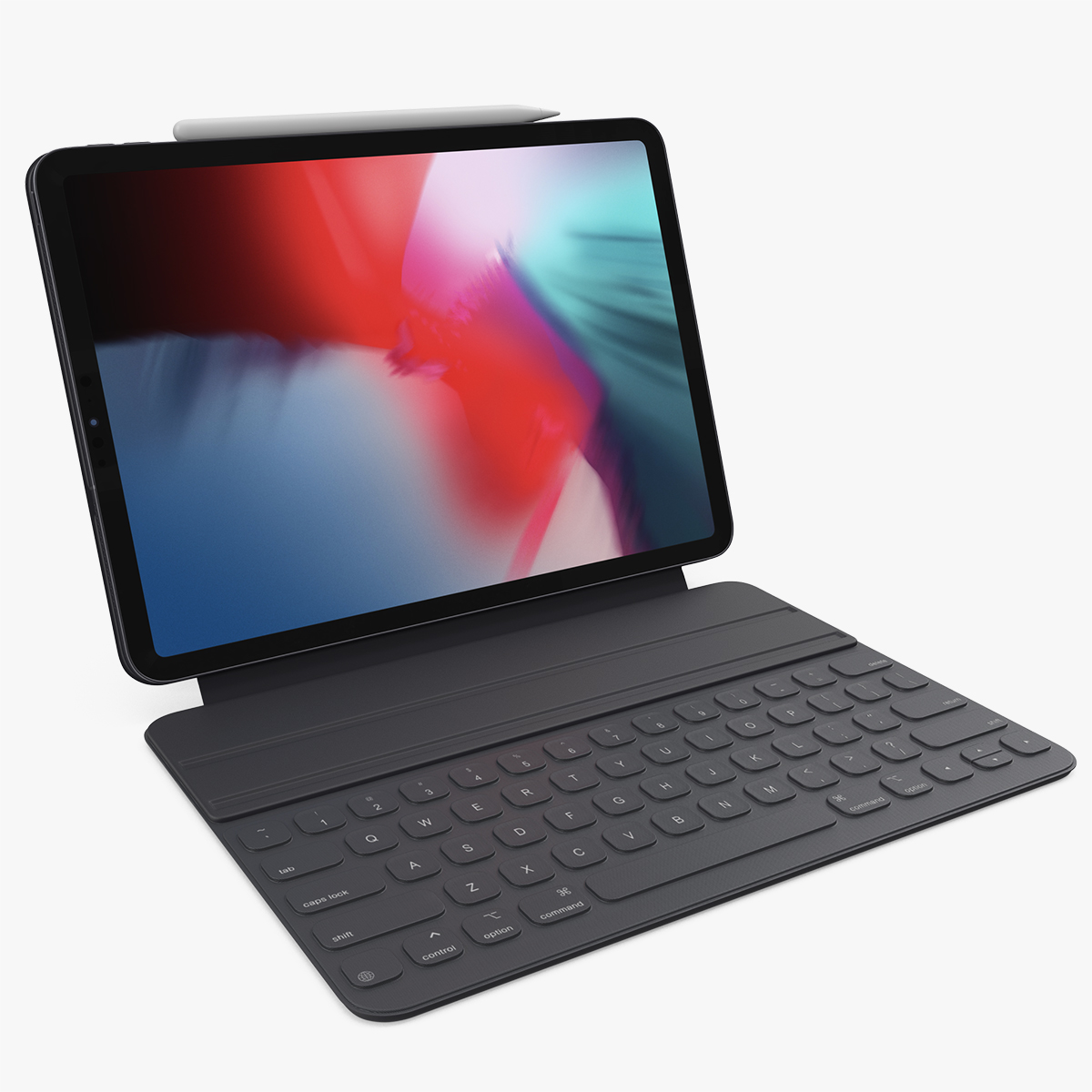 iPad Pro 2019 with Smart Keyboard 11 inch Space Gray, view 3