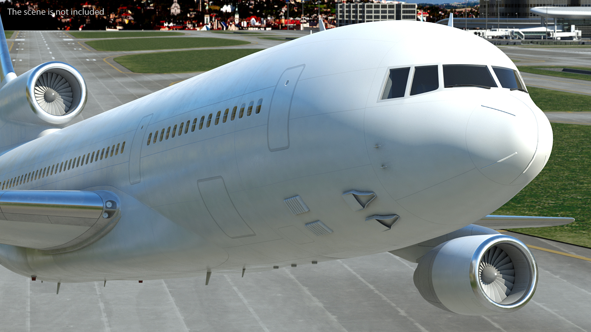 3D model Lockheed L-1011 TriStar Flight
