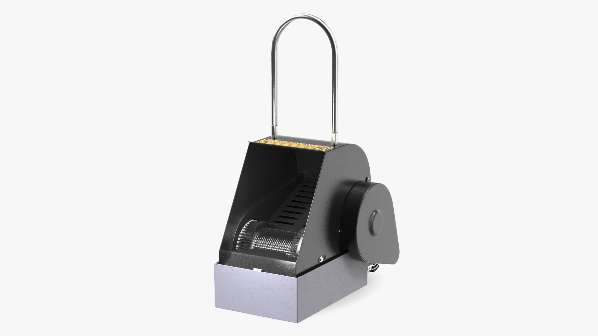 Black Industrial Boot Cleaner 3D model