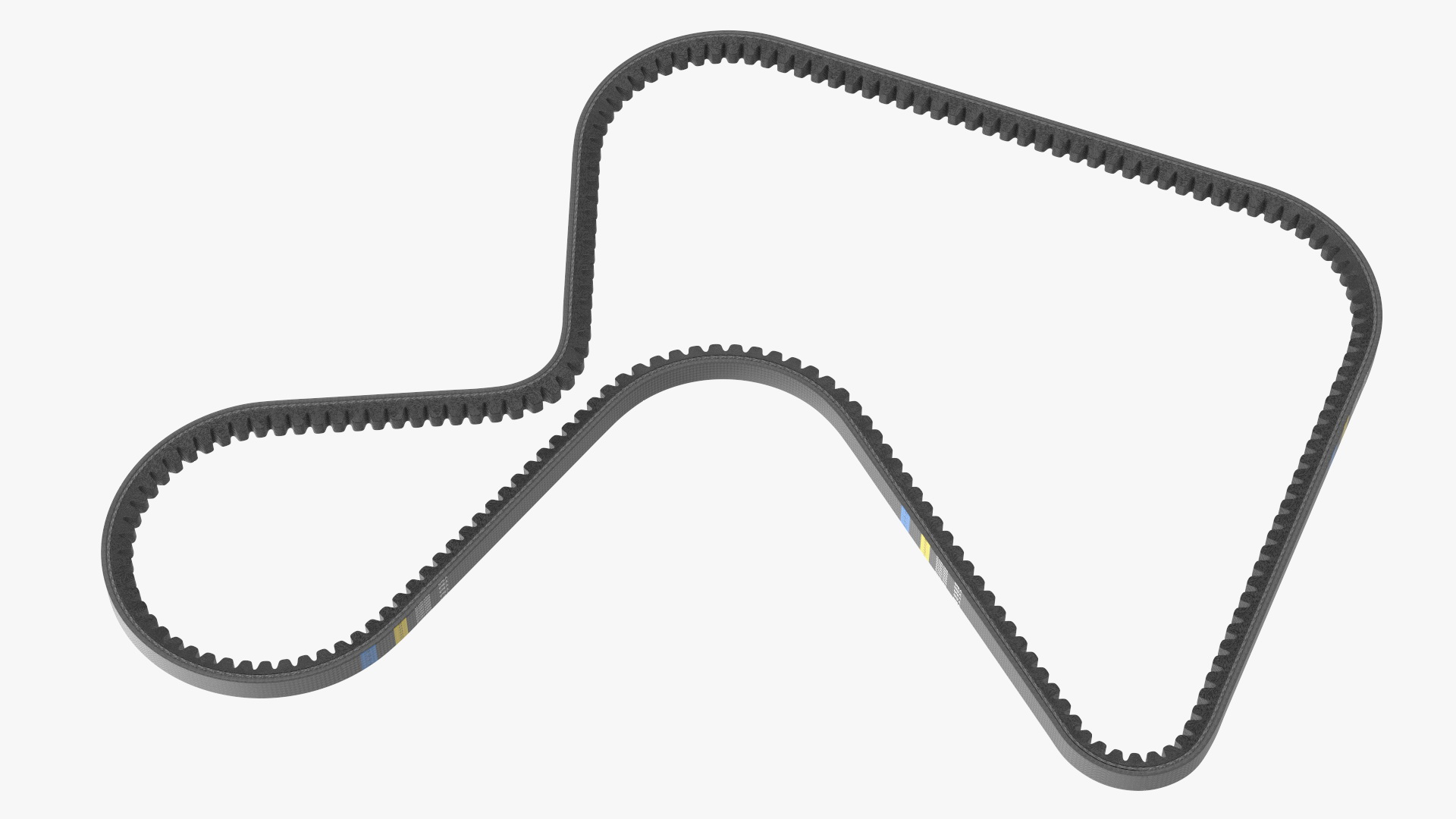 Accessory Drive V Belt Working Position 3D model