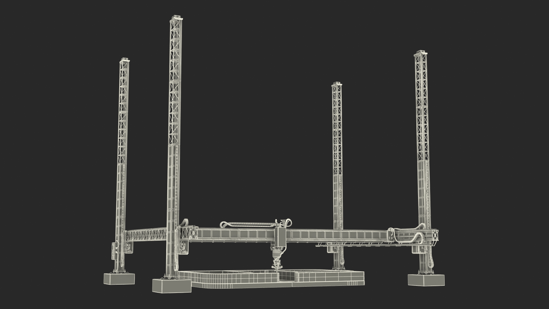 3D model Starting Printing of the Building Module