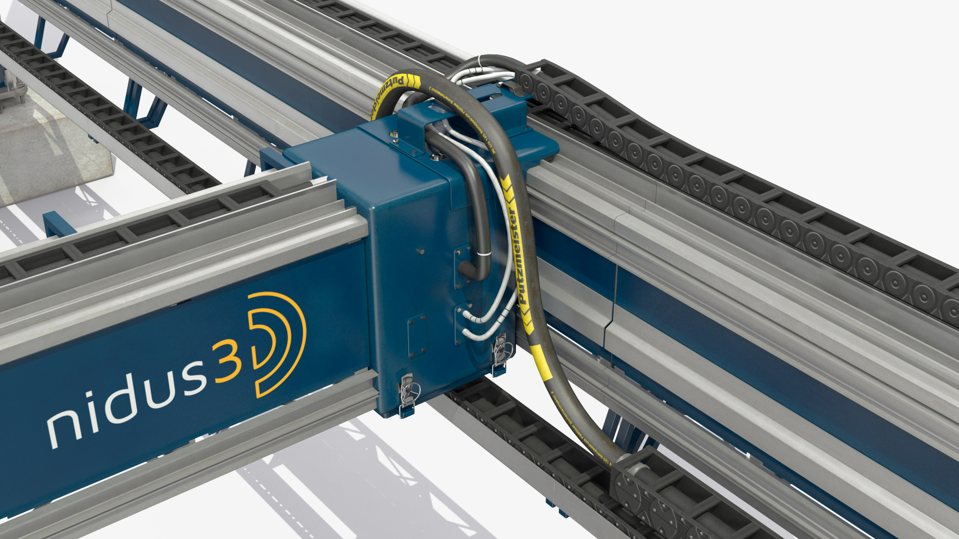 3D model Starting Printing of the Building Module