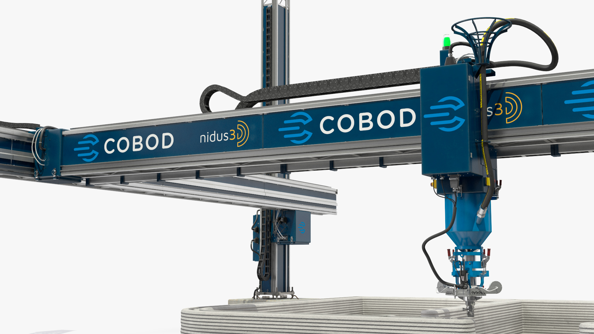 3D model Starting Printing of the Building Module