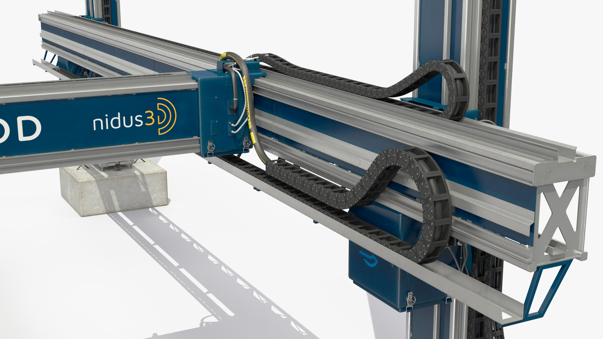 3D model Starting Printing of the Building Module