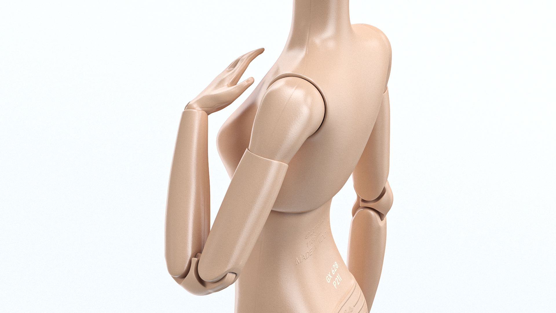 3D Nude Barbie Doll