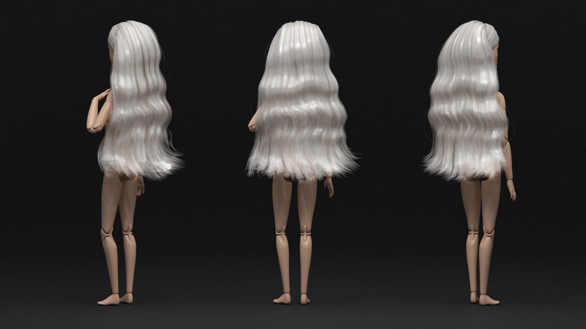 3D Nude Barbie Doll