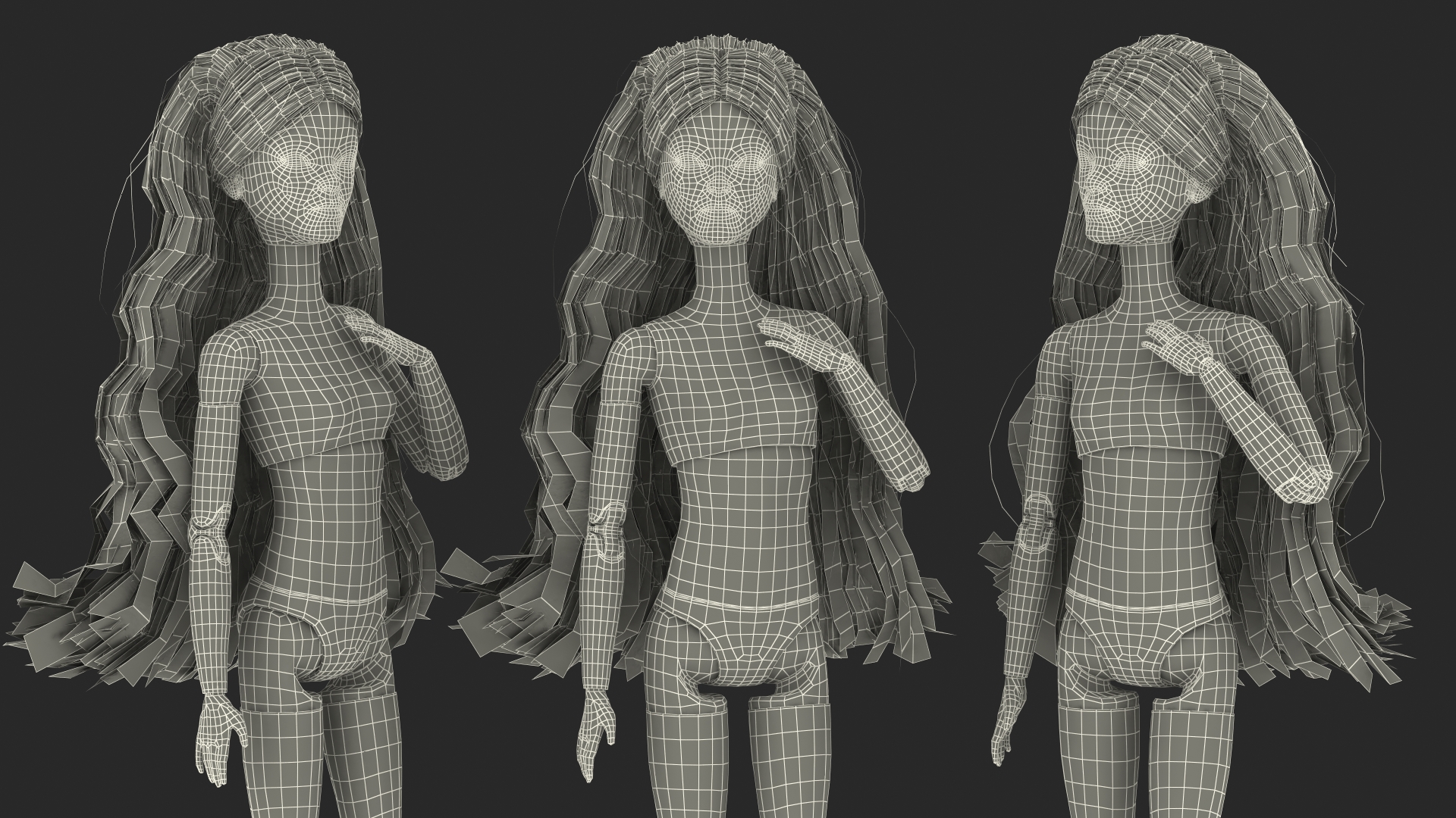 3D Nude Barbie Doll