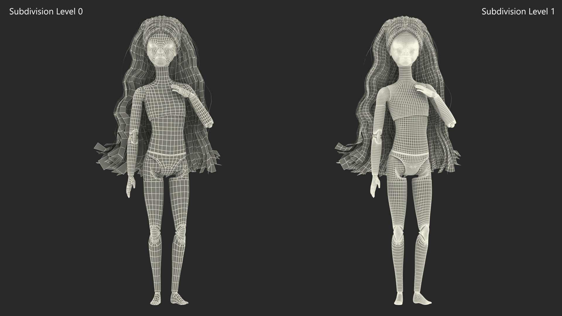 3D Nude Barbie Doll